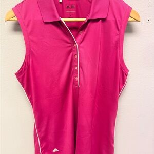 adidas Women's Pink Muscle Tee